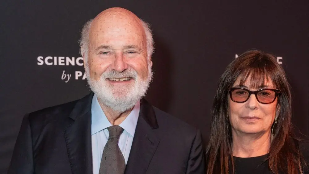 shutterstock_2373675369-1285213 Rob Reiner and Michele Singer Reiner attend New York Stem Cell Foundation Gala and Science Fair at Jazz at Lincoln Center on October 10^ 2023