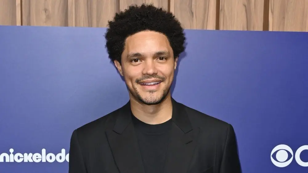 shutterstock_2201469413-1774075 Trevor Noah at Paramount's pre-Emmy party at Catch Steak LA. LOS ANGELES^ USA. September 10^ 2022