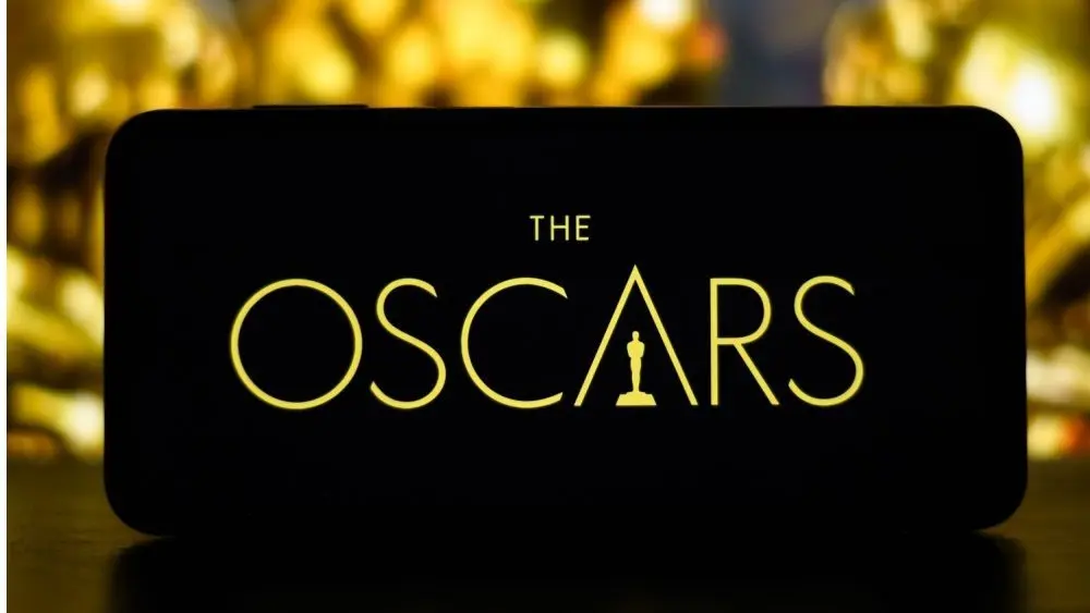 shutterstock_2324502269-1316320 Oscars (Academy Awards) logo stock image. Aannual prestigious ceremony honoring excellence in the film industry and one of the most prominent award shows