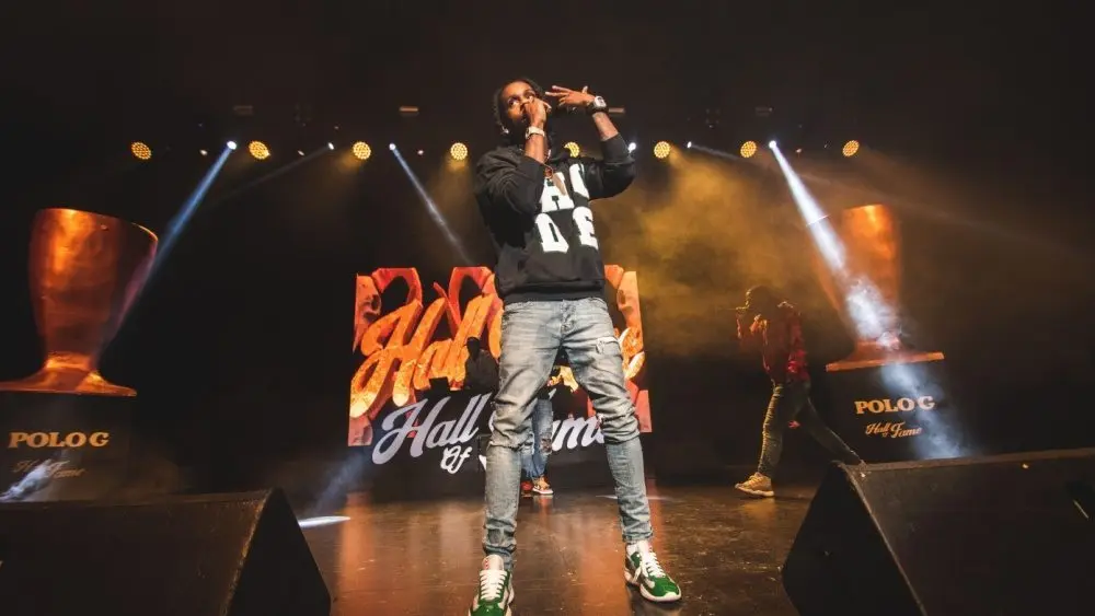 Polo G at The Fox Theater Detroit^ Michigan - December 6 2021