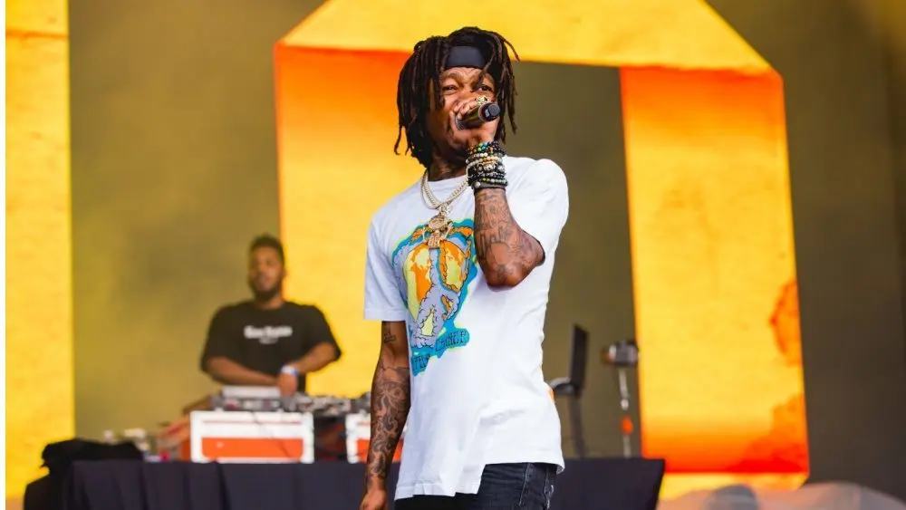 JID performs live at Mo Pop Music Festival DETROIT^ MICHIGAN / USA - JULY 27^ 2019