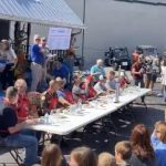 Travelin Uncut - Country Ham Biscuit Eating Contest Taking The Stage