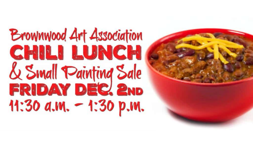 Chili Lunch and Art Sale Brownwood News