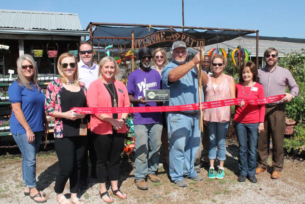 Brownwood Chamber Holds Ribbon Cutting for Trees Forever Nursery