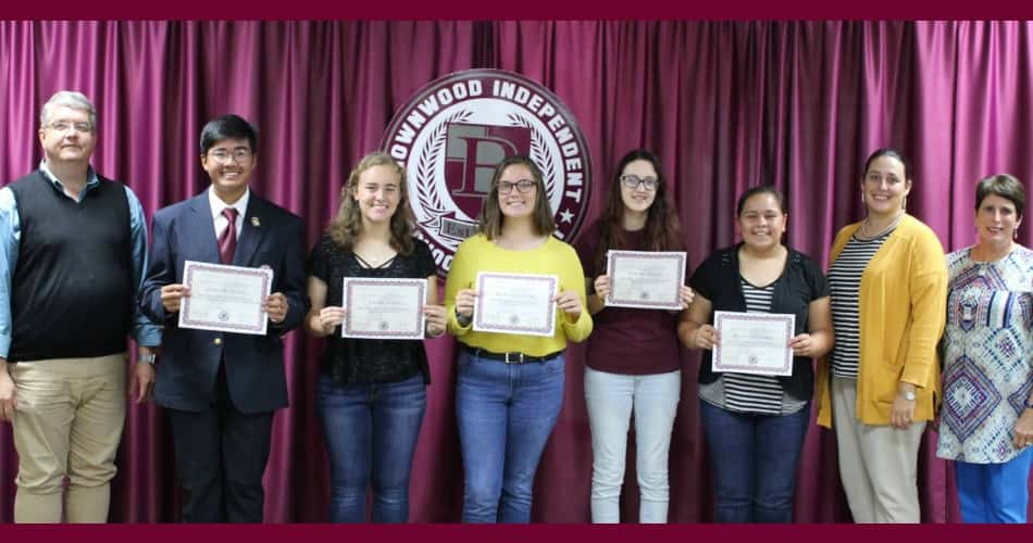 BISD Recognizes HOSA Students during September Meeting ...