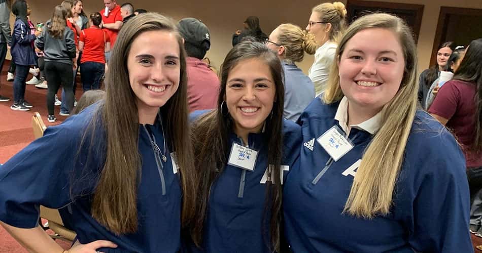Swata HPU students successfully compete in Southwest Athletic Trainers ...