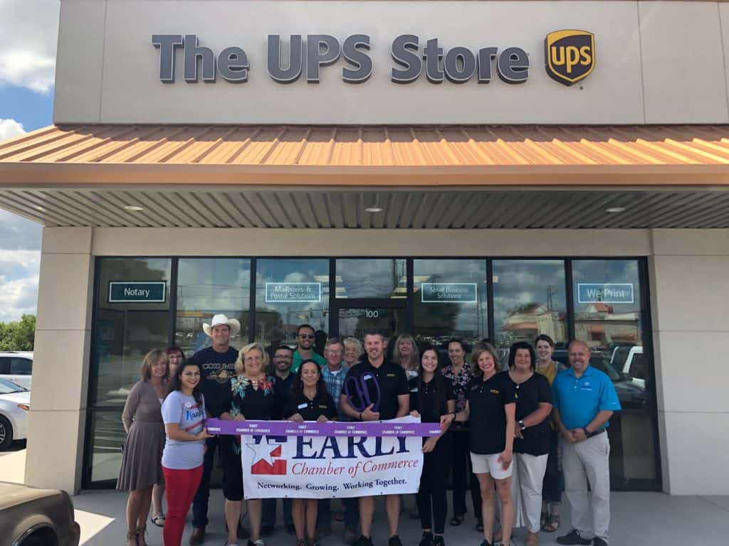 Early Chamber hosts ribbon cutting for The UPS Store Brownwood News