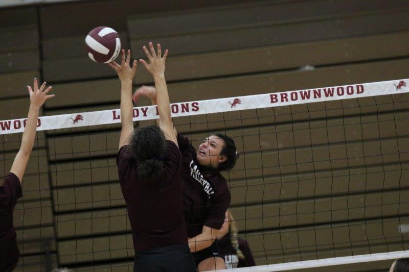 PHOTOS Lady Lions volleyball scrimmage Brownwood News