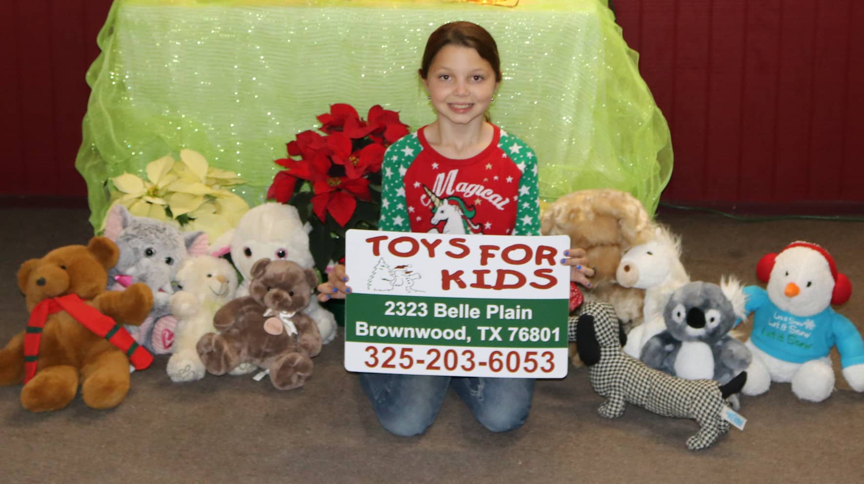 Aerin Gardner 10 continues her tradition of donating stuffed