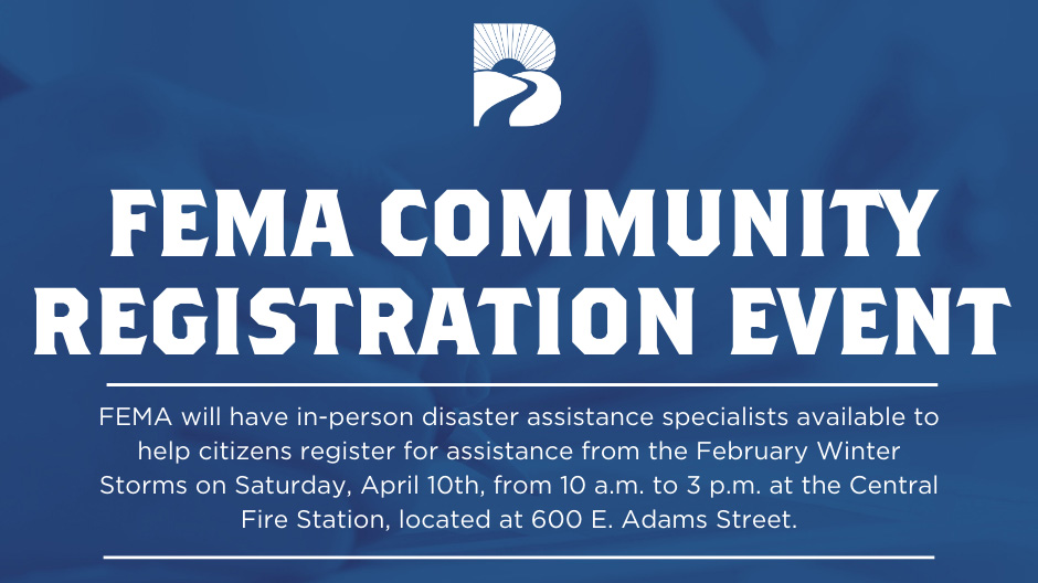 FEMA disaster assistance specialists to be in Brownwood April 10 - Vimarsana News