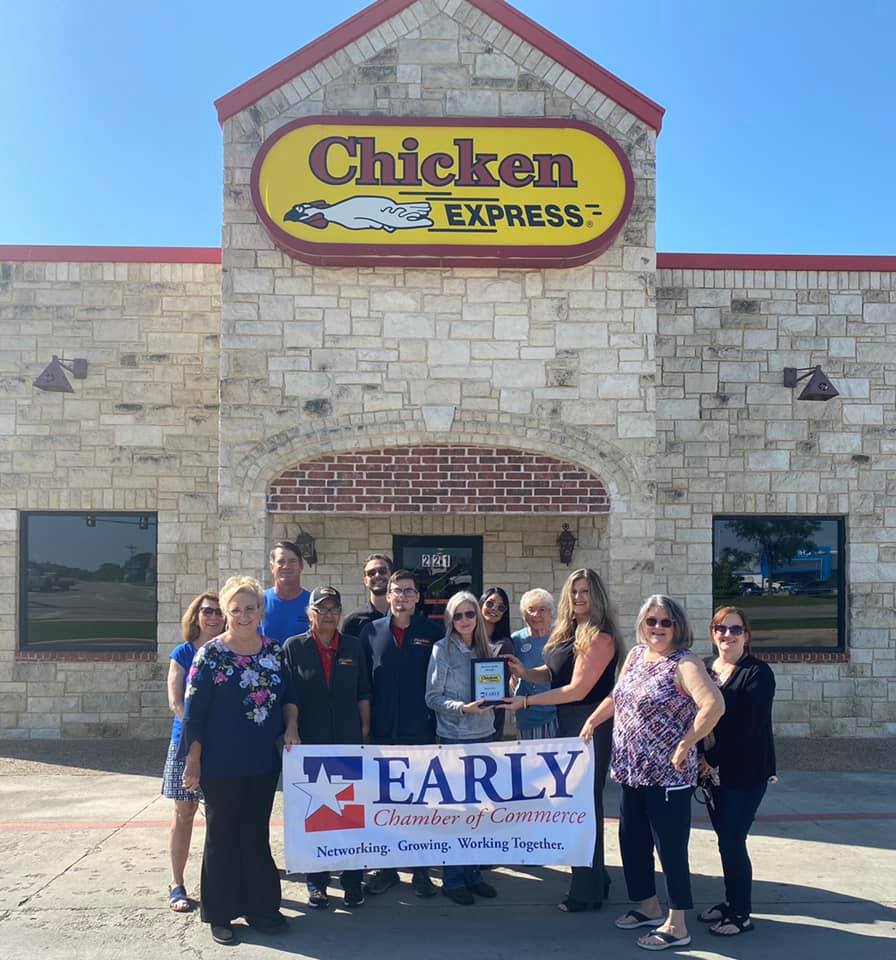 Chicken Express named Early Chamber Business of the Month