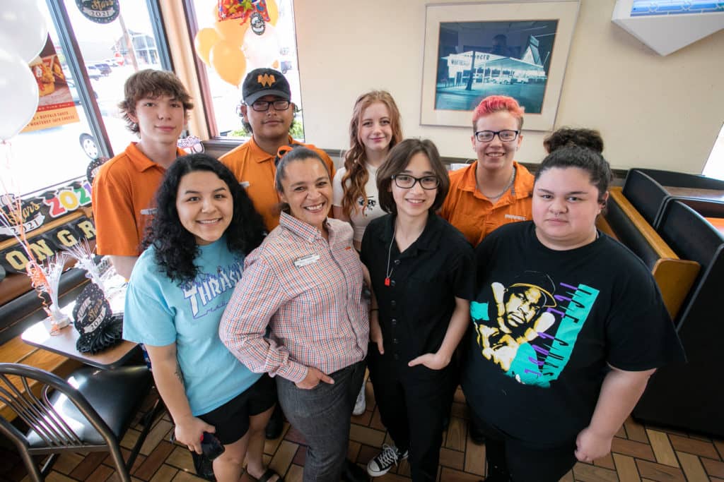 Brownwood Whataburger holds graduation party for employees Brownwood News