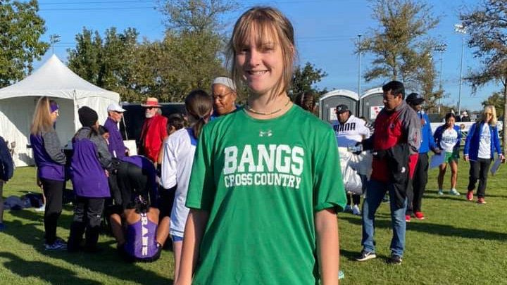 Bangs' Hannah Parson competes at UIL cross country state meet - Vimarsana News
