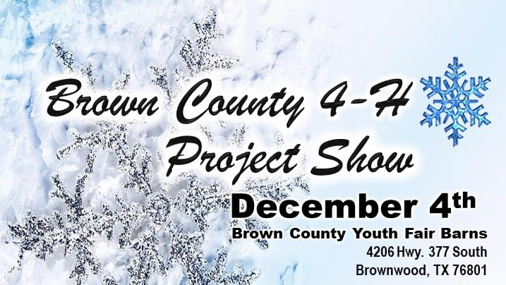 Brown County 4-H Project Show set for Dec. 4 - Vimarsana News