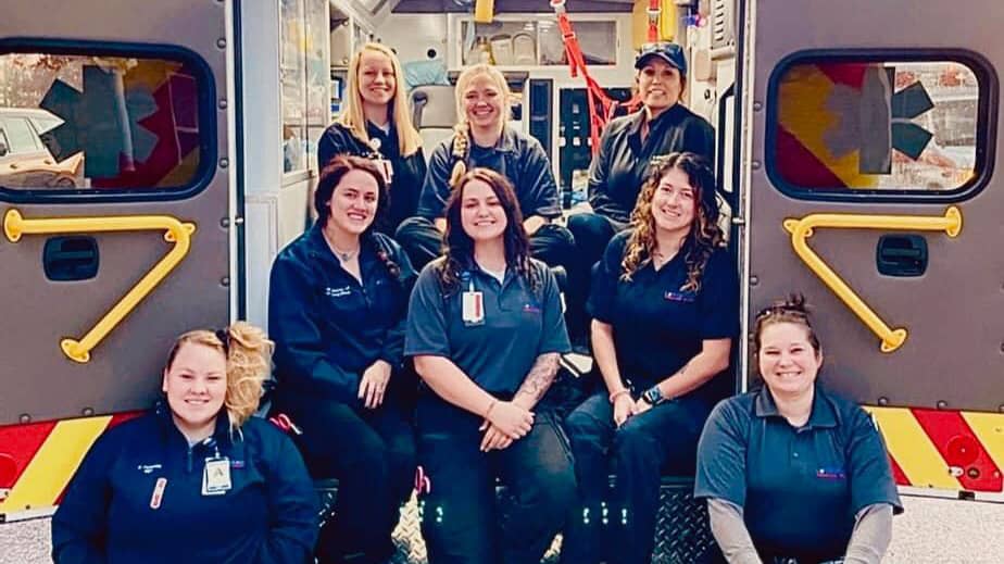 Paramedics make local history as first all-female EMS shift - Vimarsana News