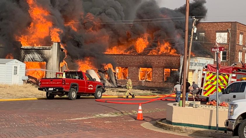Suspect faces five counts of felony arson in Ranger's downtown fire - Vimarsana News