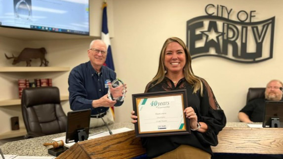 City of Early recognized for 40-plus years with TML Health Benefits Pool - Vimarsana News