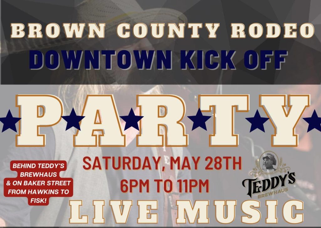 Brown County Rodeo to host First Annual Kickoff Party in downtown