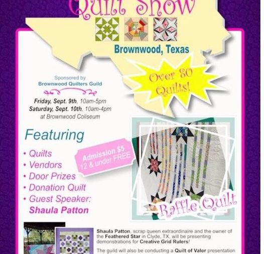 Heart of Texas Quilt Show Brownwood News