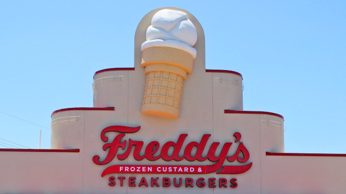 Freddy's Frozen Custard & Steakburgers.