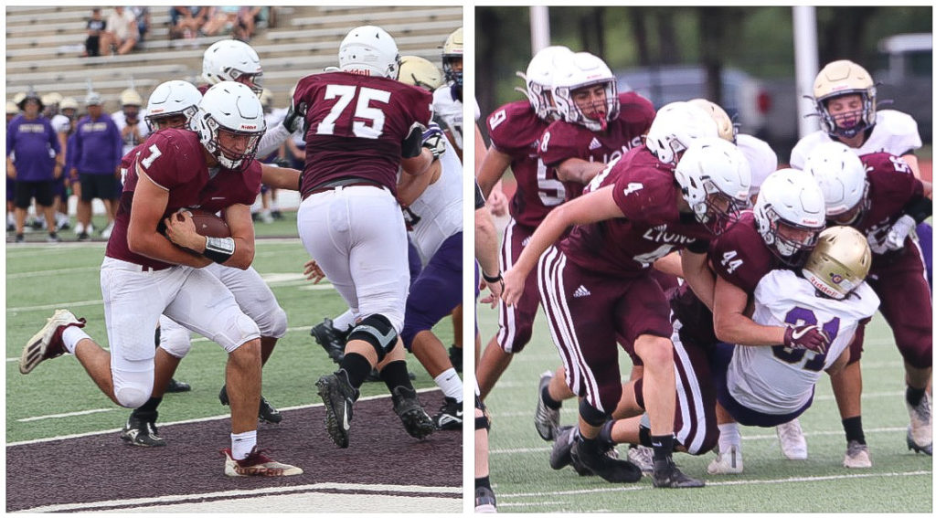 JV, Freshman Lions Stay Undefeated, Blank Marble Falls | Brownwood News