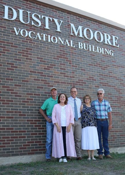 Renaming of Dusty Moore Vocational Building honors late BHS teacher who 'went above and beyond' - Vimarsana News