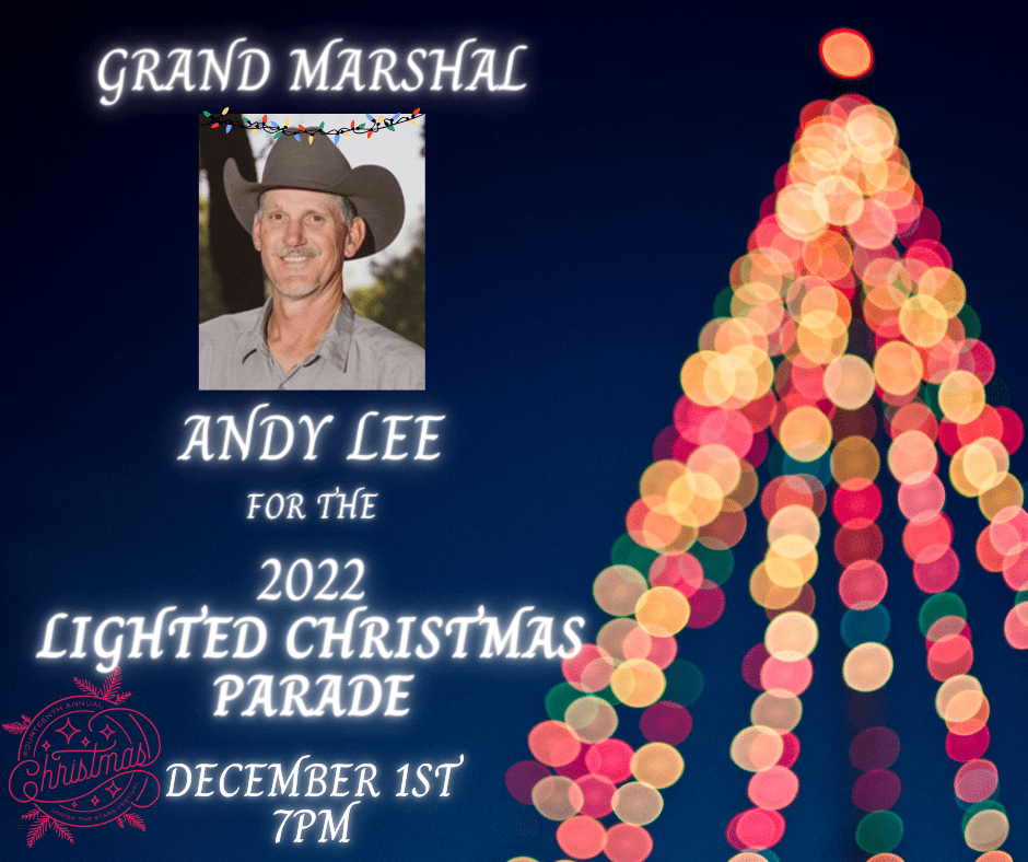 Andy Lee named Grand Marshal of the Christmas Parade Brownwood News