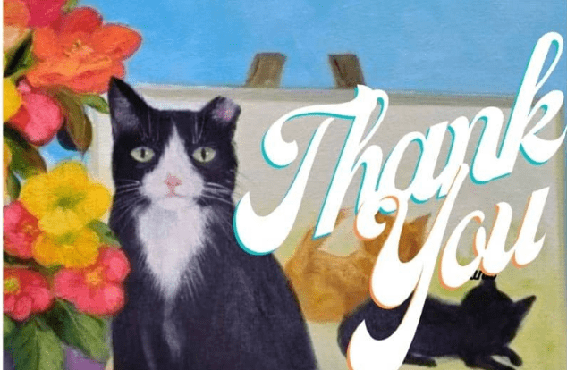 Local residents support community cats at 'Cats on Canvas' - Vimarsana News