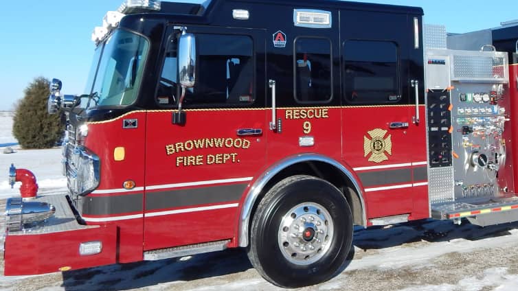 Brownwood Fire Department's Custom Rescue Engine delivered | Brownwood News