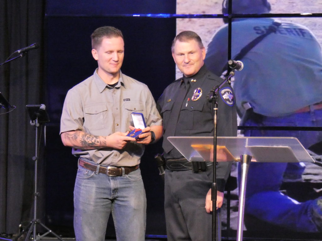 Davis Receives Lifesaver Award - Vimarsana News