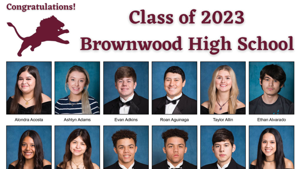 Brownwood High School Class of 2023 Graduates | Brownwood News