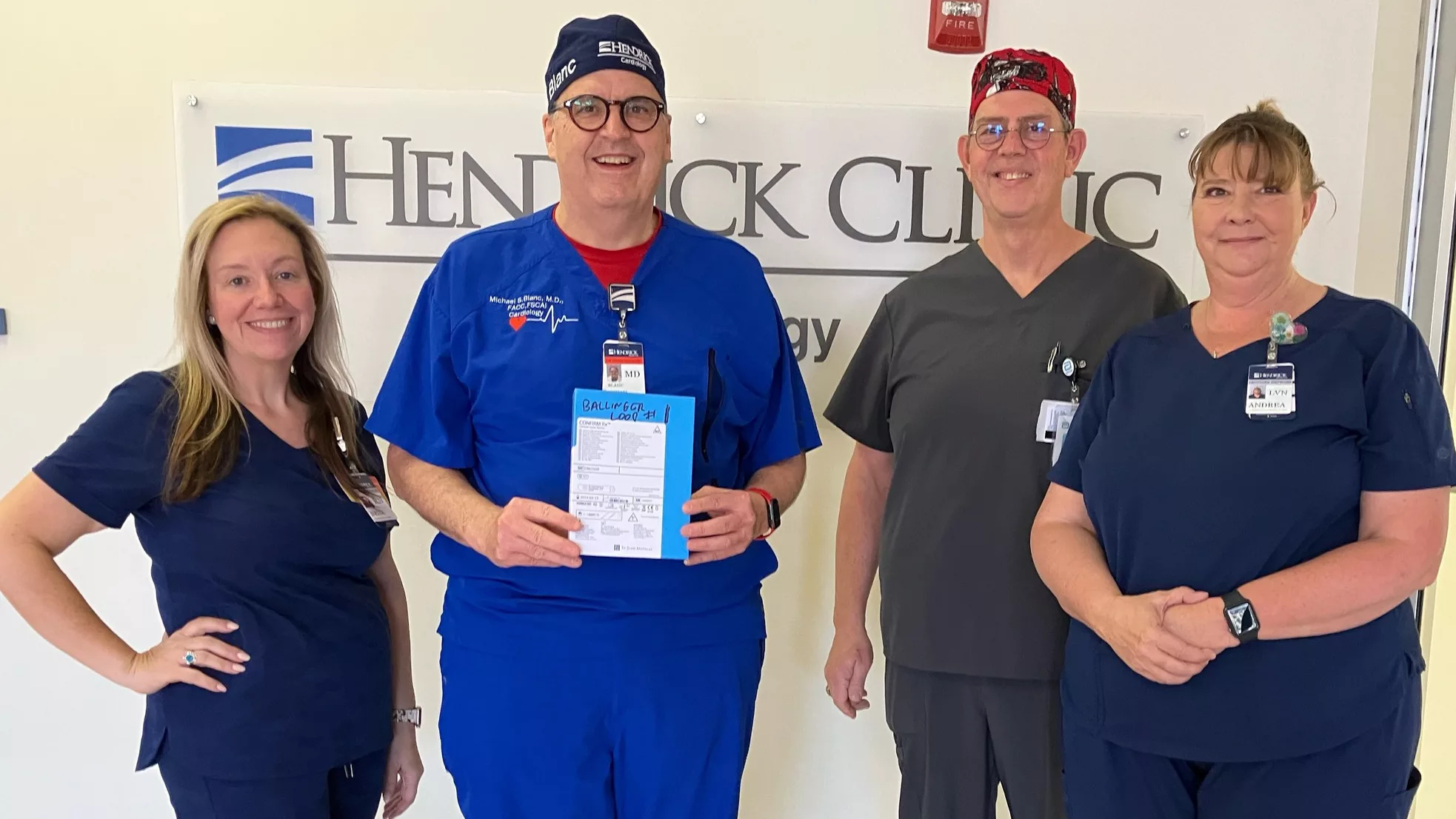 Hendrick Clinic Cardiology team records first implantation of a remote cardiac monitor - Vimarsana News