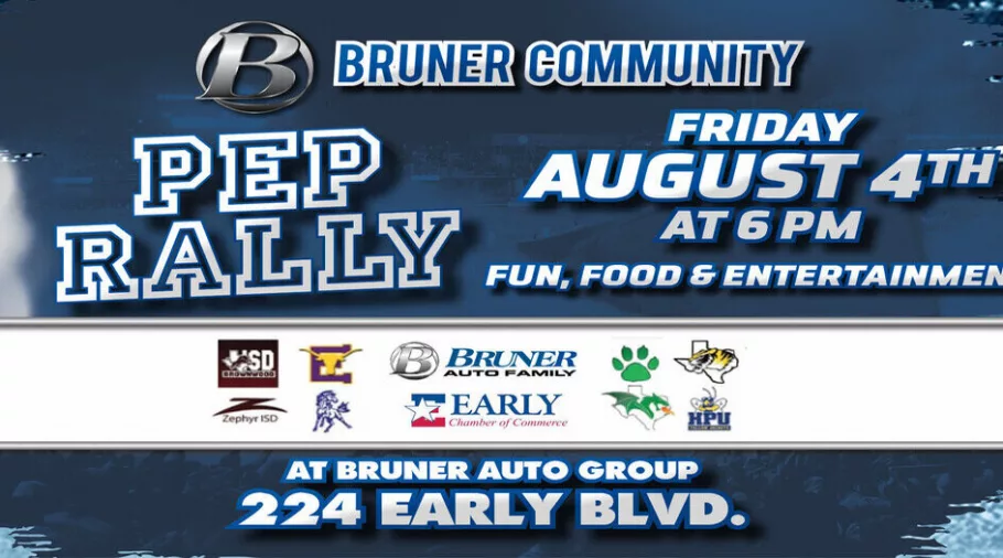 bruner-pep-rally