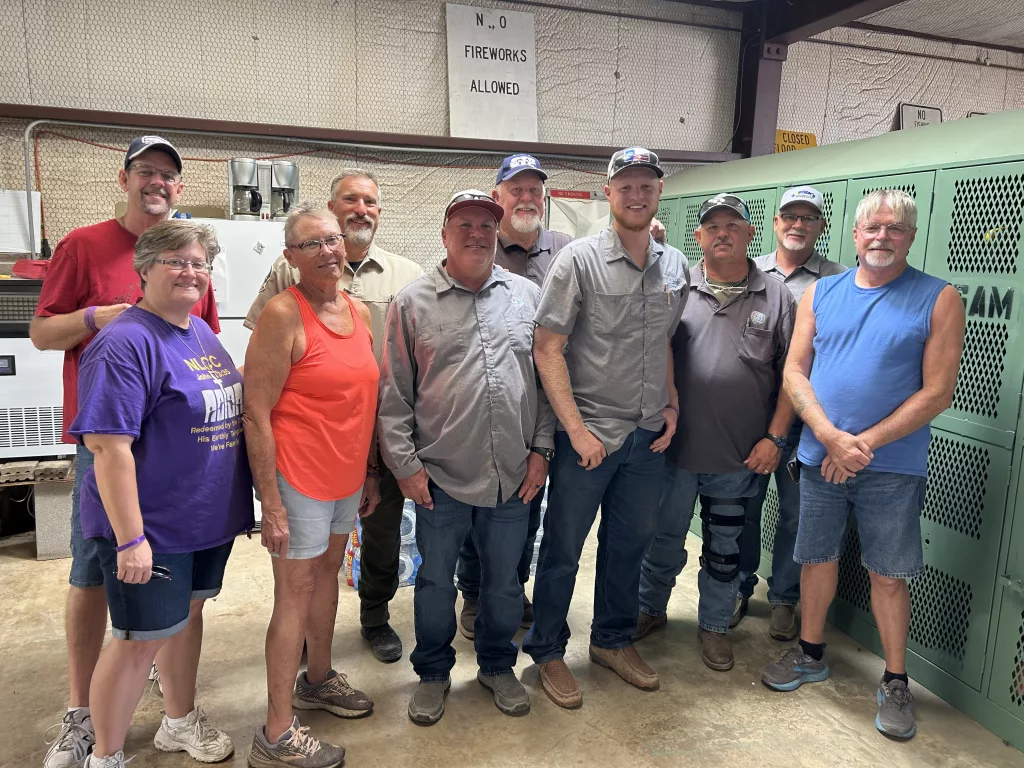 Firehouse Saints of the Lord Ministry makes delivery to Lake Dam Patrol