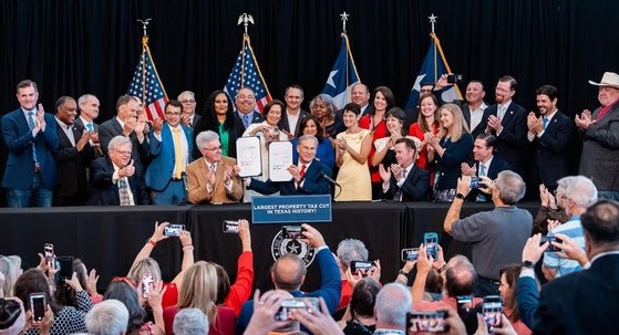 Governor Abbott Signs Largest Property Tax Cut In Texas History - Vimarsana News