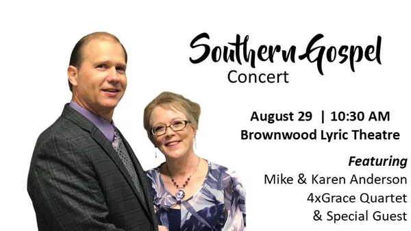 Lyric hosting Southern Gospel concert Aug. 29 - Vimarsana News