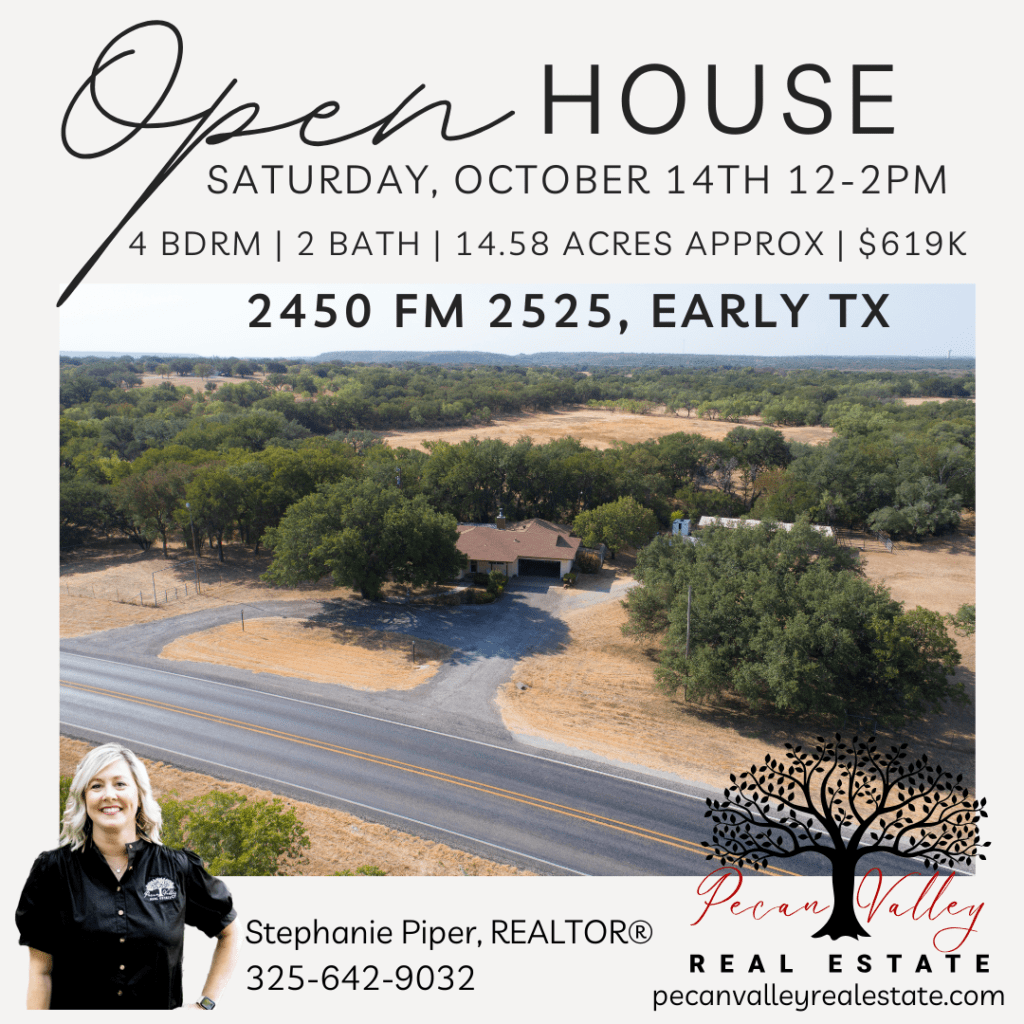 Two Open Houses Hosted By Pecan Valley Real Estate Amazing Properties