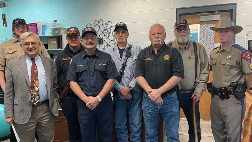 Brookesmith Isd Provides Tour Of Facilities For First Responders 