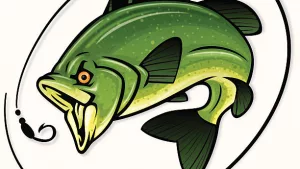 detailed-illustration-of-a-bass-chasing-a-hook