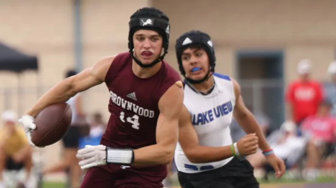 Brownwood Lions 7-on-7 Team Competes in Final State Qualifier at Jim Ned – Strong Offense, Solid Defense
