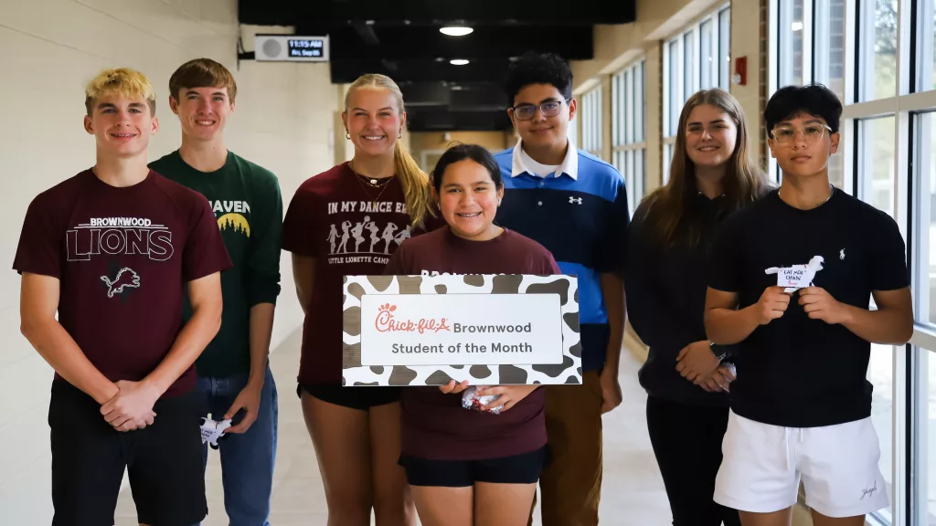 Brownwood High School announces August Students of the Month