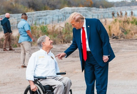 Governor Abbott Directs Texas Military To Coordinate With Trump ...