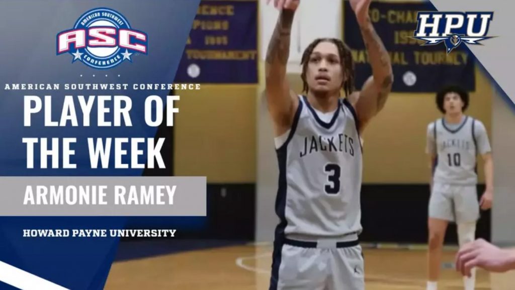 HPU's Armonie Ramey earns third ASC Player of the Week honor ...