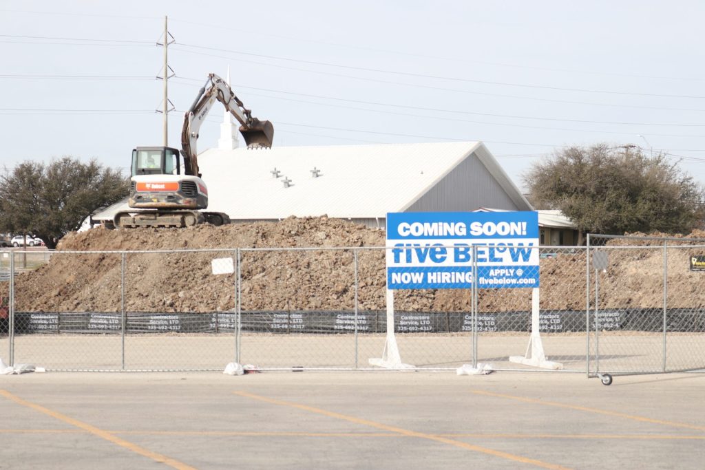 Construction at Shops of Commerce anticipated to be complete in October