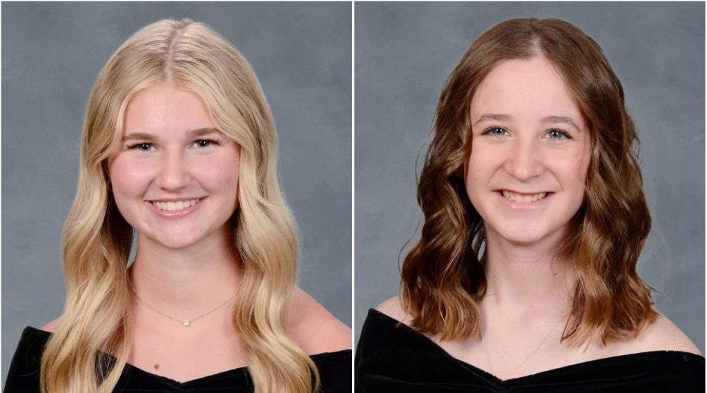 2026 VALS AND SALS: Chloe Lord, Hannah Shipman at the top of the class in May