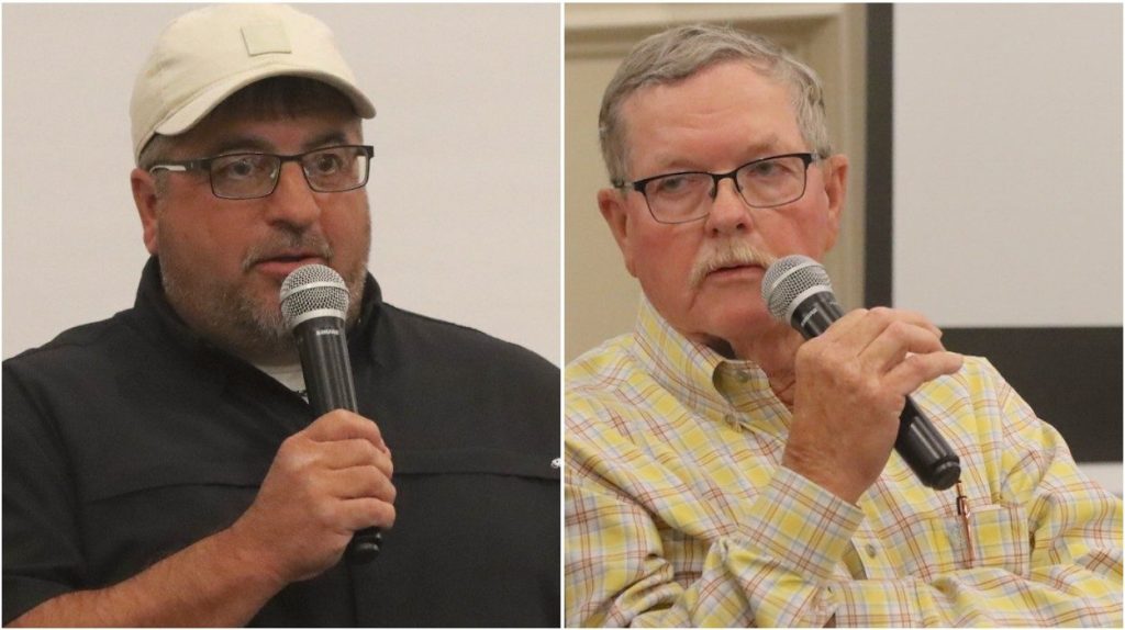 Precinct 4 county commissioner candidates Traweek, Byars share ideas during mini-forum