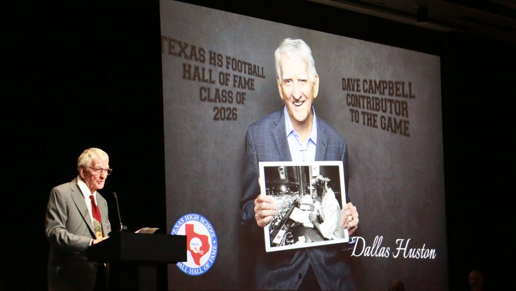 ‘The Voice of the Brownwood Lions’ Dallas Huston joins the Texas High School Football Hall of Fame