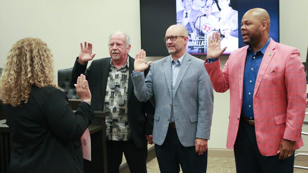Mayor Haynes, council members Jones, Miller sworn in for another term