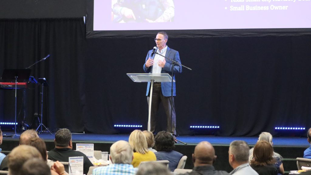 From sheriff’s office to city hall: Early’s Tony Aaron speaks at Law Enforcement Appreciation Luncheon