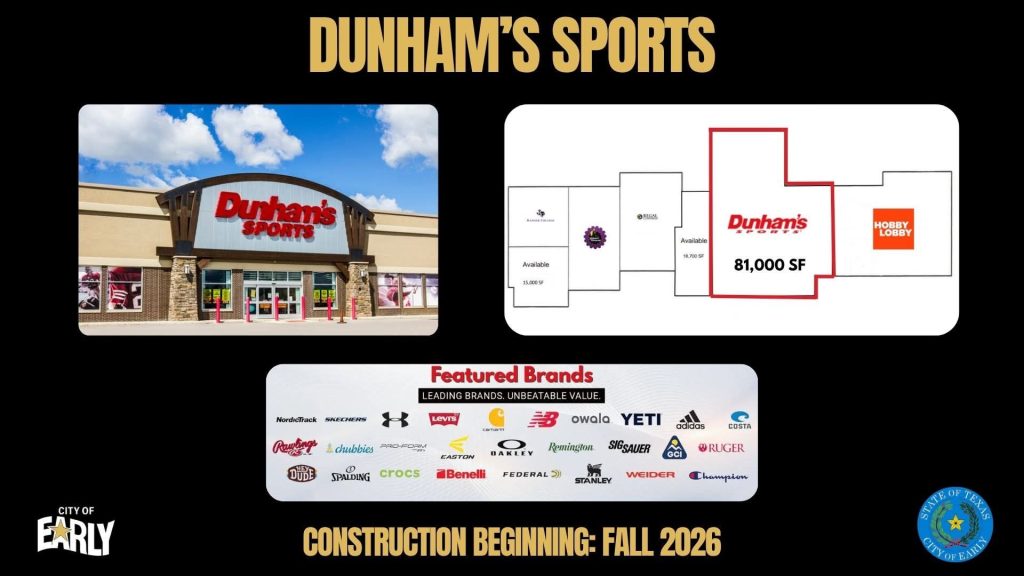 Dunham’s Sports to open in Heartland Mall